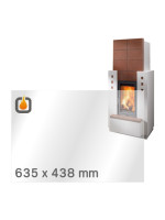 Kaminglas für OBI LILLE - Ersatzglas