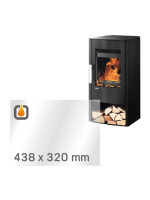 Kaminglas für OBI RUBUS EASY - Ersatzglas