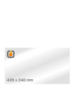 Kaminglas für GODIN ECO und ECO BOIS – Ersatzglas