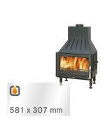 Kaminglas für ABX OXFORD I – Ersatzglas