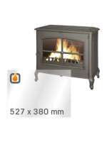 Kaminglas für INVICTA RUSTICA – Ersatzglas