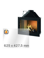 Kaminglas für INVICTA FOYER 800 PRIMO – Ersatzglas