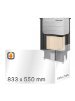 Kaminglas für IMPRESSION R/L 2g L 83.60.34.21 – Ersatzglas