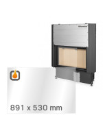 Kaminglas für IMPRESSION 2g L 93.60.01 – Ersatzglas