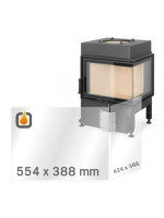 Kaminglas für DYNAMIC R/L 3G S 55.44.42.21 – Ersatzglas