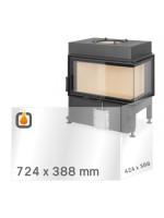 Kaminglas für DYNAMIC R/L 3G S 72.44.42.21 – Ersatzglas