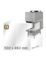 Kaminglas für HEAT U 3G L 50.52.70.24 – Ersatzglas