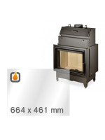 Kaminglas für HEAT W 2g 70.50.01 – Ersatzglas
