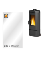 Kaminglas für LA NORDICA CANDY – Ersatzglas