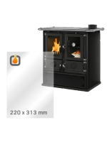 Kaminglas für LA NORDICA ROSETTA – Ersatzglas