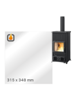 Kaminglas für LA NORDICA CONCITA – Ersatzglas