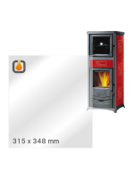 Kaminglas für LA NORDICA ROSSELLA PLUS – Ersatzglas