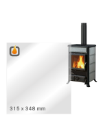Kaminglas für LA NORDICA ROSSELLA R1 – Ersatzglas